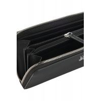 Women's Black Chris 2.0 Zip Wallet Hugo 50547912-001