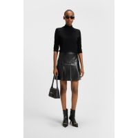 Women's Black Renore-1 Skirt Hugo 50550980-001
