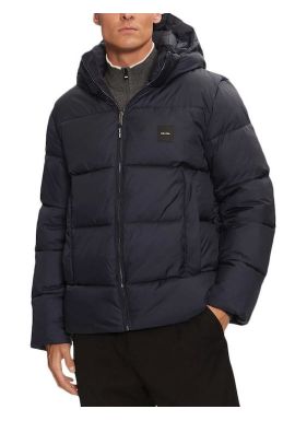 Men's Navy Blue Hooded Quilt Jacket Calvin Klein K10K113476-CHW