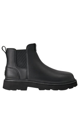 Men's Black Leather Chelsea Lug Boot UGG 1172990-BLK