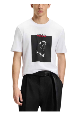 Ανδρικό Dobero T-shirt Λευκό Hugo 50542734-100