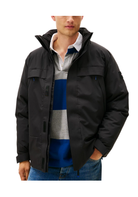 Women's Black Tech Padded Jkt Tommy Hilfiger MW0MW40636-BDS