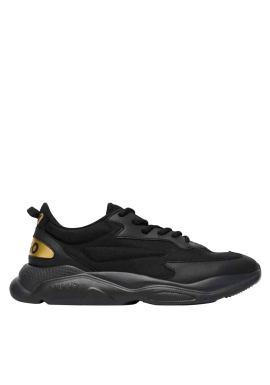 Men's Black Leon Runn Sneakers Hugo 50536960-007