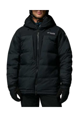 Men's Black Glacier Ridge Down Jacket Columbia 2134761-010