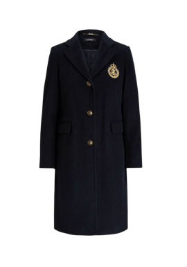 Γυναικείο Παλτό Navy Μπλε Ralph Lauren 297958509002-410