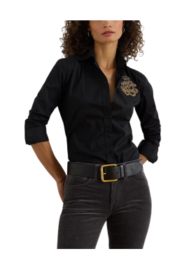 Γυναικείο Jamelko Πουκάμισο Μαύρο Ralph Lauren 200979990001-BLACK
