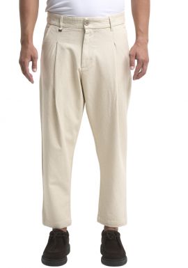 Men's Beige Trousers Royal Denim VILNIUS2275-BEIGE