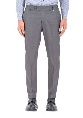 Men's Grey Pants Vittorio 2526DIVERSO-ASPHALTO