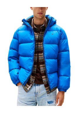 Men's Vibrant Indigo Tjm Essential Down Jacket Ext Tommy Jeans DM0DM19786-C3D