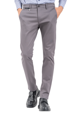 Men's Grey Pants Vittorio 2526COMMO-GREY