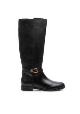 Women's Black Brooke Till Tall Boot Ralph Lauren 802967769001-BLACK