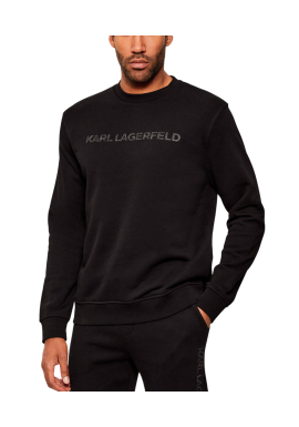 Men's Black Sweat Crewneck Karl Lagerfeld 705020 554910-990