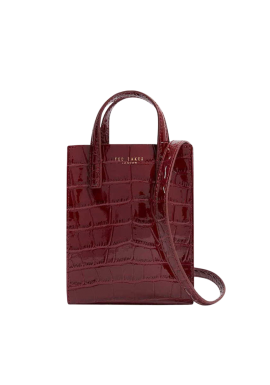 Γυναικεία Wenissa Τσάντα Χιαστί Μπορντό Ted Baker 281944-WINE