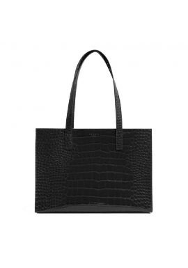 Women's Black Welona Elongated Croc Icon Bag Ted Baker 282509-BLACK