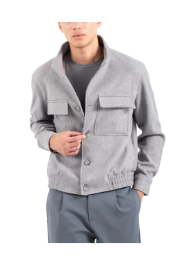 Men's Grey Jacket Vittorio MAZZANO-GREY