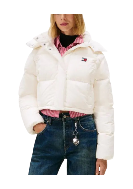 Γυναικείο Alaska Μπουφάν Εκρού Tommy Jeans DW0DW21624-YBH