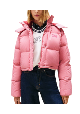 Γυναικείο Alaska Μπουφάν Ροζ Tommy Jeans DW0DW21624-THC