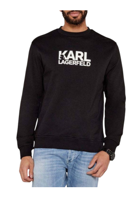 Ανδρικό Φούτερ Μαύρο Karl Lagerfeld 705091 554917-990