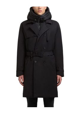 Ανδρικό Tarm Μπουφάν Μαύρο Khujo KJ2120CO253-BLACK