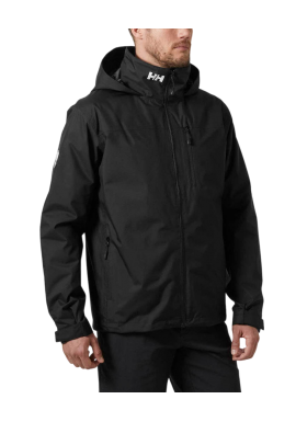 Ανδρικό Crew Hooded Midlayer 2 Μπουφάν Μαύρο Helly Hansen 34442-BLACK