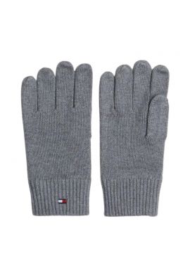 Men's Grey Essentials Flag Gloves Tommy Hilfiger AM0AM12845-PKH