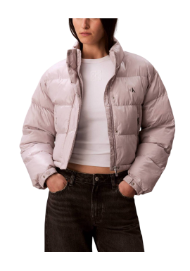 Γυναικείο Puffer Μπουφάν Γκρι Calvin Klein LV047D504G-QJL