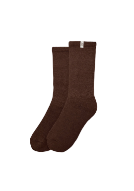 Women's Brown Shealy Cozy Crew Sock UGG 1145335-COLA