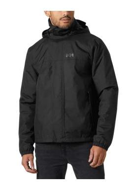 Ανδρικό Vancouver Ins Rain Μπουφάν Μαύρο Helly Hansen 54484-990