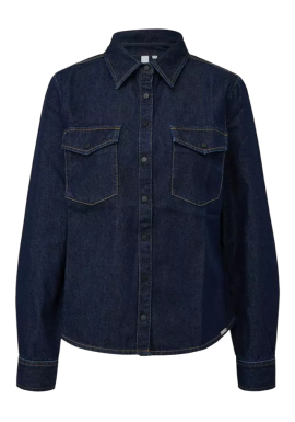 Γυναικείο Τζιν Πουκάμισο Navy Μπλε S.Oliver 2171223-58Z8