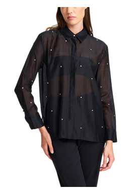 Women's Black PEGASUS SHIRT Mind Matter MML25-02-04-064