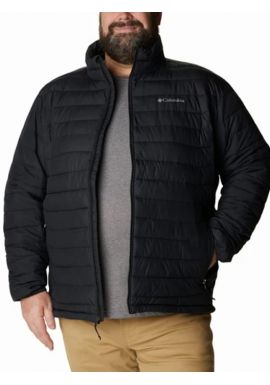 Ανδρικό Plus Size Powder Lite II Μπουφάν Μαύρο Columbia 2086962-010