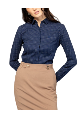 Γυναικείο Rominw25 Πουκάμισο Navy Μπλε Heavy Tools T40022-RHOMBUS