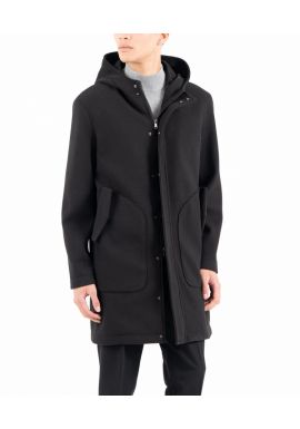 Ανδρικό Παλτό Μαύρο Vittorio PERAN-BLACK