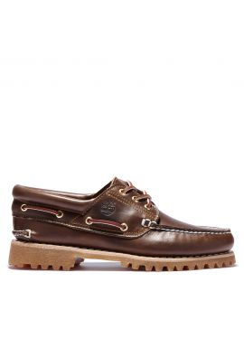 Men's Brown Leather Authentic Boat Shoe Timberland TB030003-214