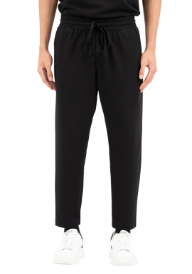Men's Black Pants Vittorio SENTOP-BLACK