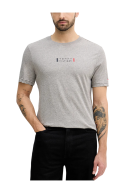 Ανδρικό T-shirt Γκρι Tommy Hilfiger MW0MW41453-P91