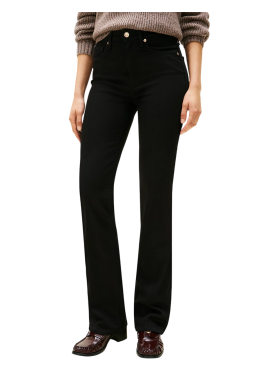 Γυναικείο Bootcut Τζιν Μαύρο Tommy Hilfiger WW0WW48798-1BY