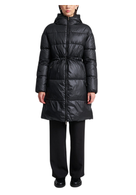 Women's Black JUNO PUFF COAT Mind Matter MML25-02-06-025