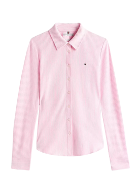 Γυναικείο 1985 Slim Πουκάμισο Ροζ Tommy Hilfiger WW0WW43528-0D7