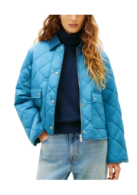 Women's Cyclone Haze Padded Flag Quilted Jacket Tommy Hilfiger WW0WW47998-DA2