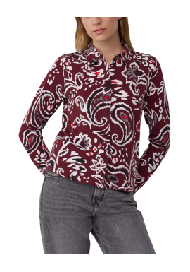 Γυναικείο Πουκάμισο Μπορντό S.Oliver 2175335-39A2