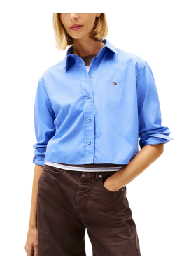 Women's Light Horizon Blue Tjw Crp Rlx Shirt Tommy Jeans DW0DW22078-C58