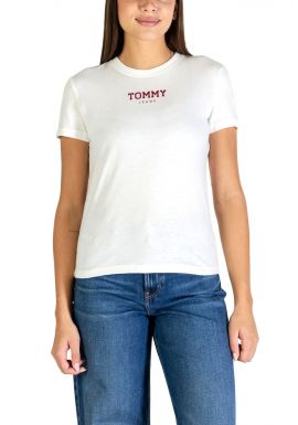Γυναικείο T-shirt Λευκό Tommy Jeans DW0DW21842-YBL