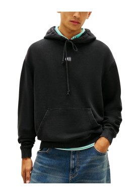 Ανδρικό Φούτερ Μαύρο Tommy Jeans DM0DM22383-BDS