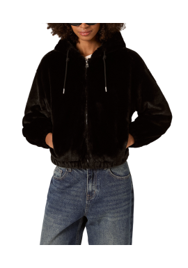 Γυναικεία Eco Γούνα Μαύρη Alcott GB2121DOAX15-BLACK