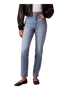 Women's Blue New Mom Jean Panama Calvin Klein LV047E787G-3KQ