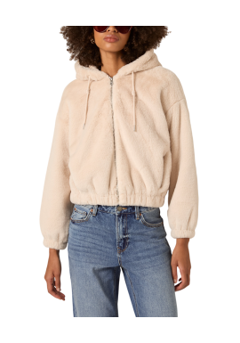 Γυναικεία Eco Γούνα Off White Alcott GB2121DOAX15-OFFWHITE