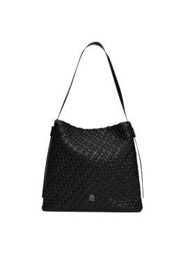 Γυναικεία TH Monogram Τσάντα Μαύρη Tommy Hilfiger AW0AW18161-BDS