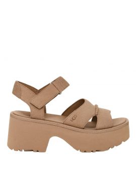 Γυναικεία New Heights Ankle Strap Σανδάλια Μπεζ UGG 1167475-MDSD