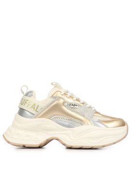 Γυναικεία Yuno One Sneakers Μπεζ Buffalo BUF1636644-CREAM GOLD
